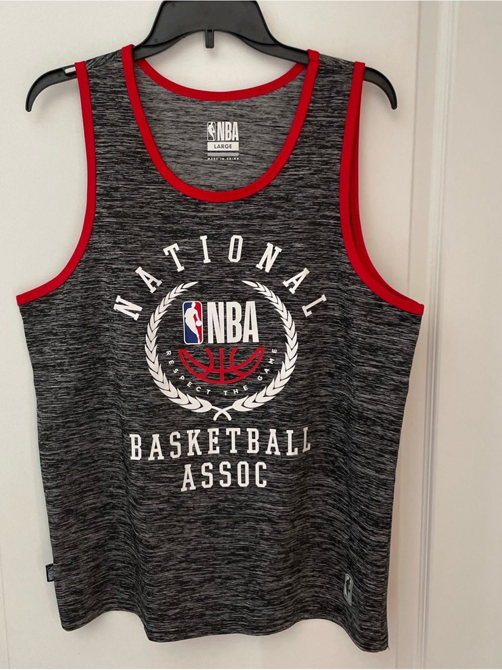 NBA Tank Top Grey Men's Large